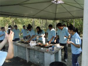BBQ în parcul Gucun, toamna anului 2014