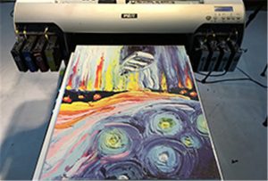 Canvas de probă din imprimantă UV A2 WER-EH4880UV